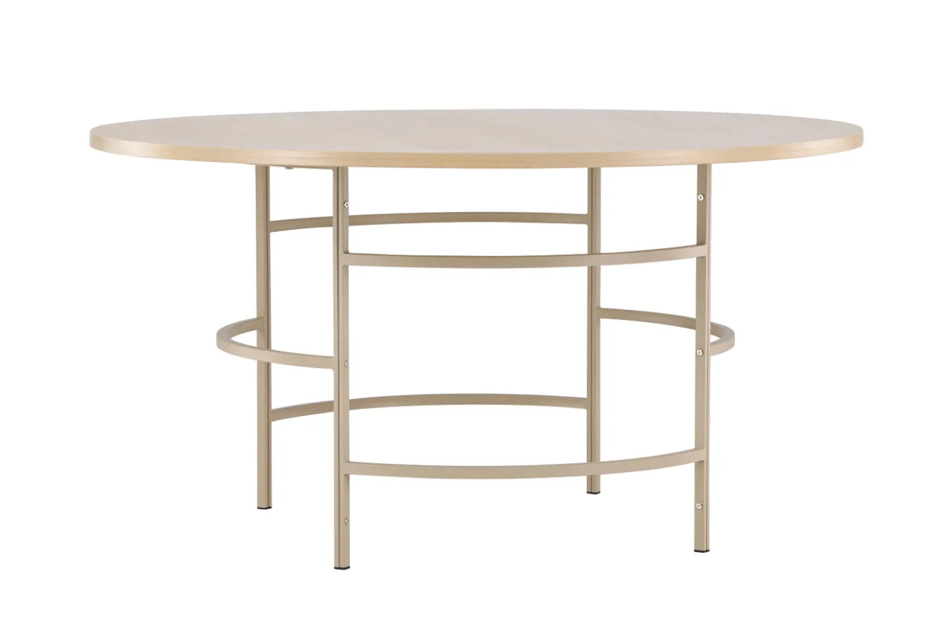 Fjôrd Eettafel Copenhagen Rond Whitewash/Beige ⌀140cm