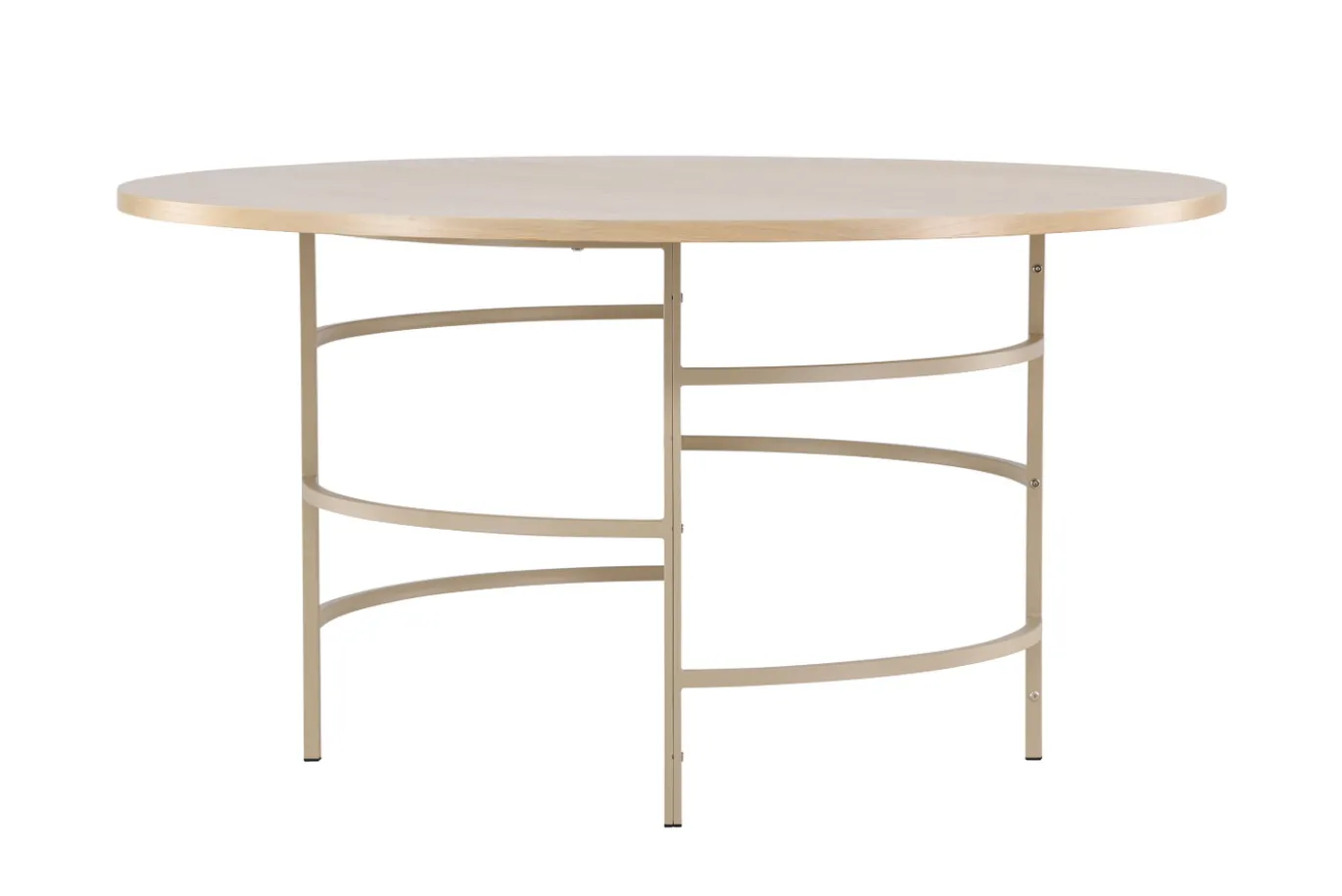 Fjôrd Eettafel Copenhagen Rond Whitewash/Beige ⌀140cm