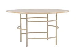 Fjôrd Eettafel Copenhagen Rond Whitewash/Beige ⌀140cm