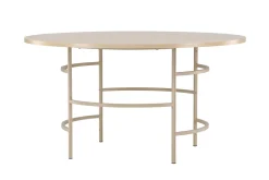 Fjôrd Eettafel Copenhagen Rond Whitewash/Beige ⌀140cm