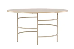 Fjôrd Eettafel Copenhagen Rond Whitewash/Beige ⌀140cm