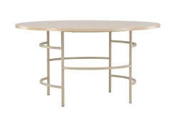 Fjôrd Eettafel Copenhagen Rond Whitewash/Beige ⌀140cm