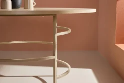 Fjôrd Eettafel Copenhagen Rond Whitewash/Beige ⌀140cm