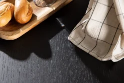 Fjôrd Eettafel Copenhagen Rond Zwart Fineer 110cm