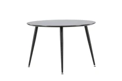 Fjôrd Eettafel Dipp Zwart 115cm