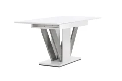 Fjôrd Eettafel Disa 120/160x80 Wit/Grijs
