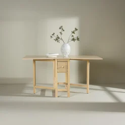 Fjôrd Eettafel Edward Whitewash 30x80cm