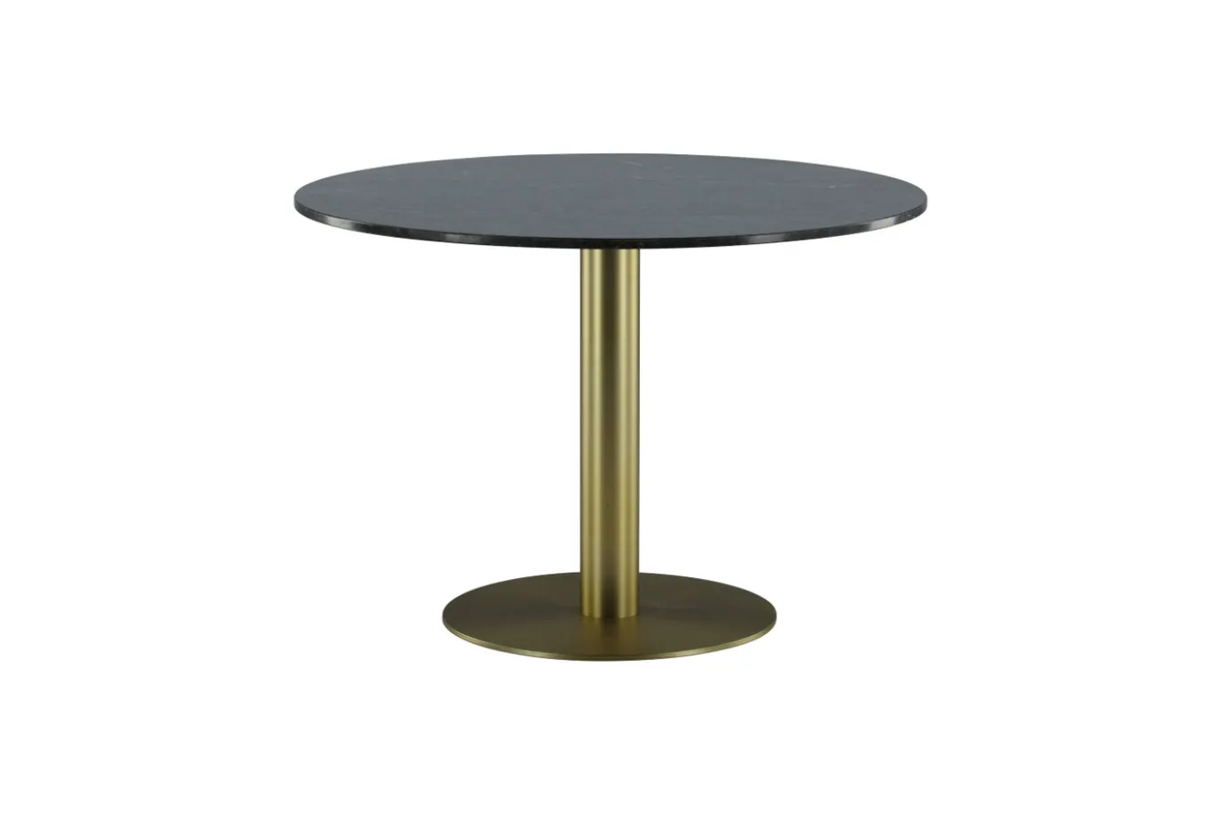 Fjôrd Eettafel Estelle Rond 106cm Grijs Marmer Brass