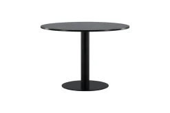 Fjôrd Eettafel Estelle Rond 106cm Grijs Marmer Zwart