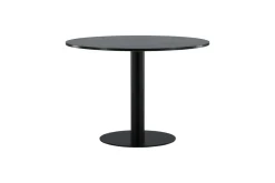 Fjôrd Eettafel Estelle Rond 106cm Grijs Marmer Zwart
