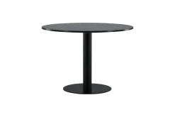 Fjôrd Eettafel Estelle Rond 106cm Grijs Marmer Zwart