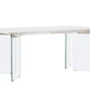 Fjôrd Eettafel Ester Glas Betonlook 180x90cm