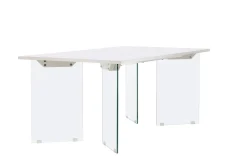 Fjôrd Eettafel Ester Glas Betonlook 180x90cm