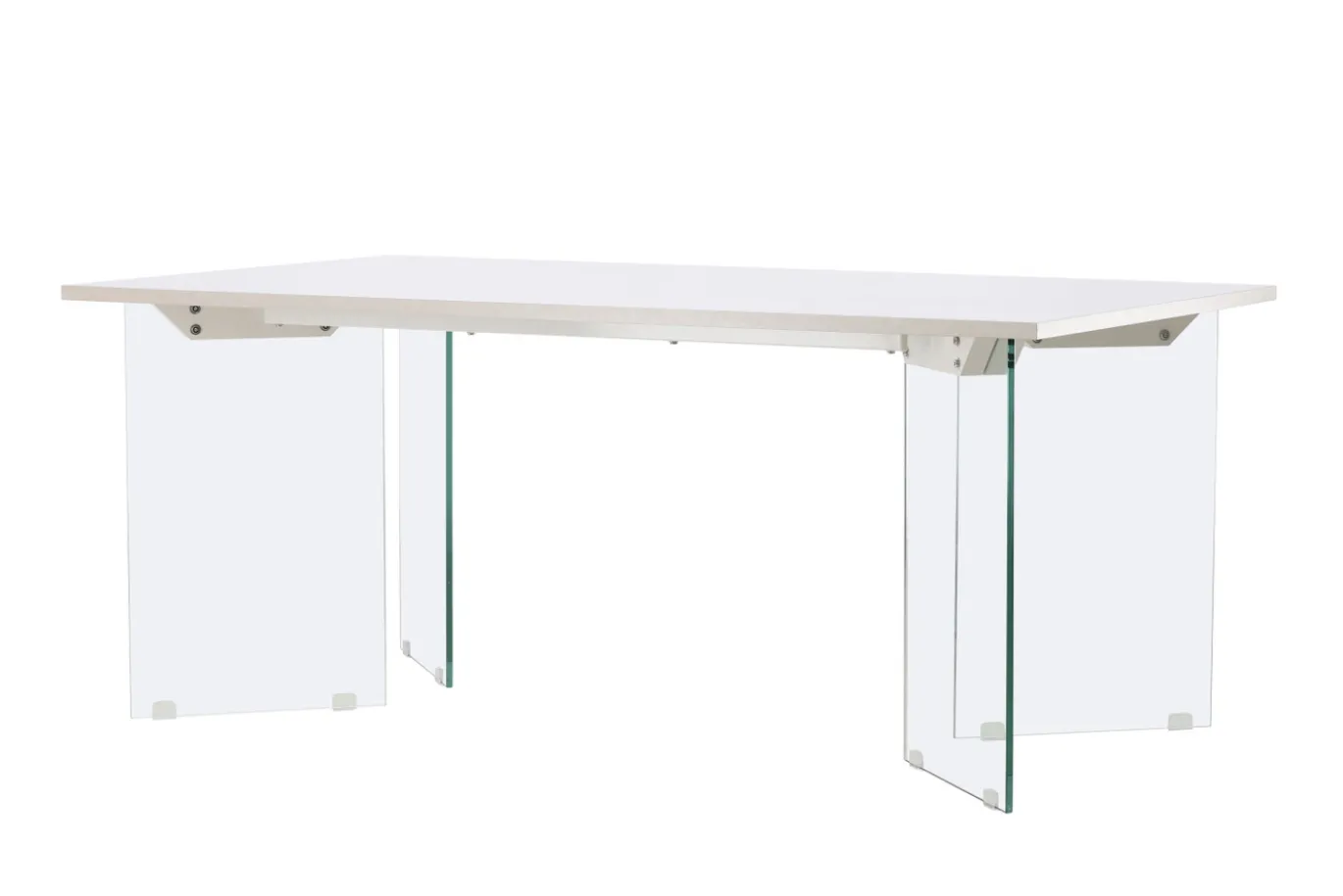Fjôrd Eettafel Ester Glas Betonlook 180x90cm