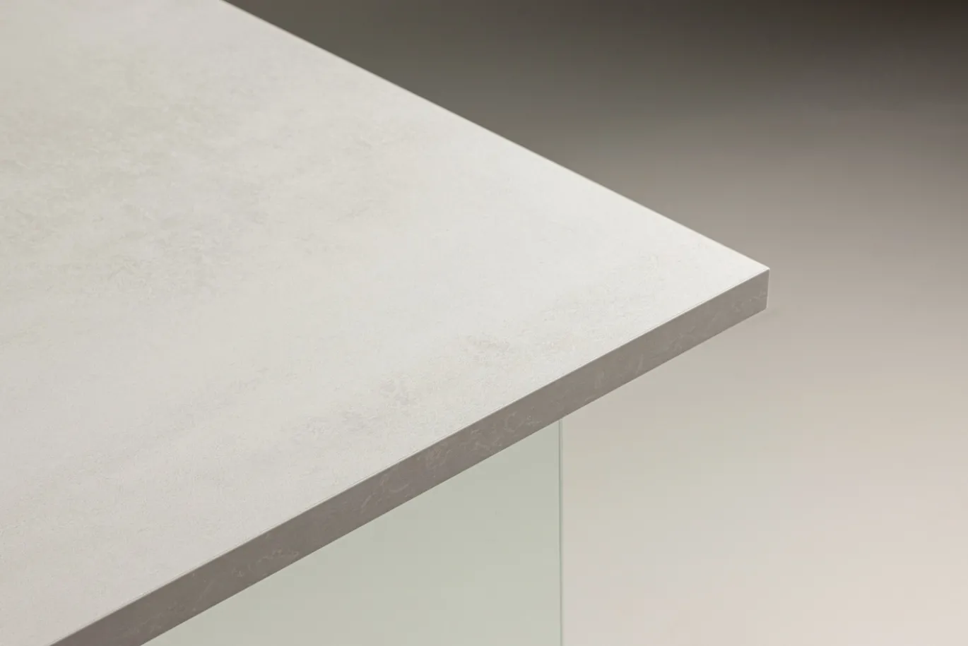Fjôrd Eettafel Ester Glas Betonlook 180x90cm
