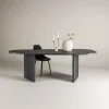 Fjôrd Eettafel Grönvik Ovaal 220x100cm Zwart
