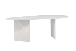 Fjôrd Eettafel Grönvik 220x100cm Wit Betonlook