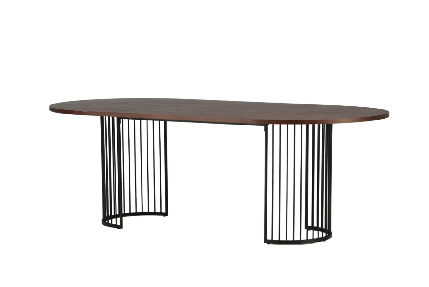 Fjôrd Eettafel Hamneskär Ovaal Donker Walnoot