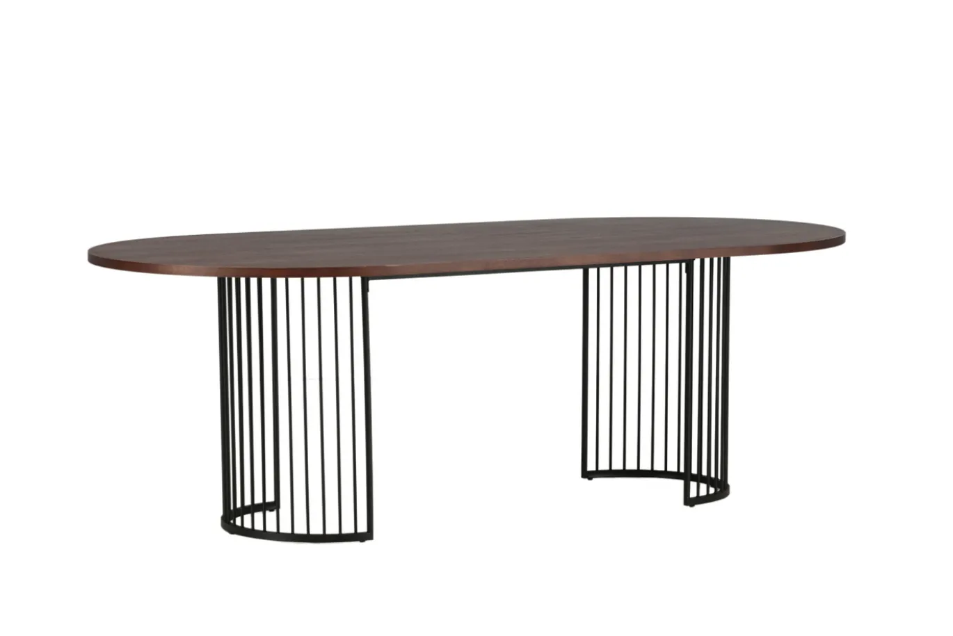 Fjôrd Eettafel Hamneskär Ovaal Donker Walnoot