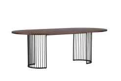 Fjôrd Eettafel Hamneskär Ovaal Donker Walnoot