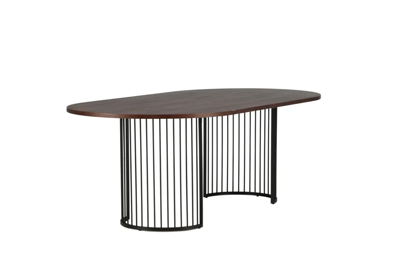 Fjôrd Eettafel Hamneskär Ovaal Donker Walnoot