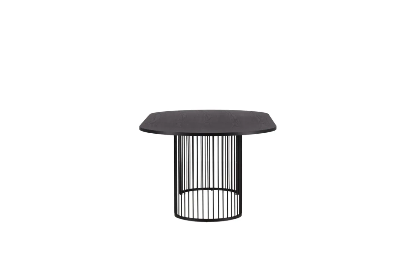 Fjôrd Eettafel Hamneskär Ovaal Zwart MDF