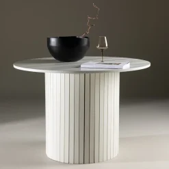 Fjôrd Eettafel Härön Rond Ø110cm Wit