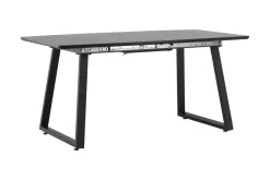 Fjôrd Eettafel Inca Zwart 160x85cm