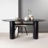 Fjôrd Eettafel Isolde Ovaal Zwart 180cm