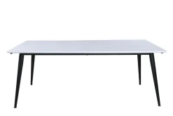Fjôrd Eettafel Jimmy Zwart/Wit Hpl 195x76cm