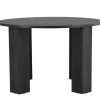 Fjôrd Eettafel Juno Rond Zwart ⌀120cm