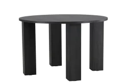 Fjôrd Eettafel Juno Rond Zwart ⌀120cm