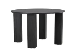 Fjôrd Eettafel Juno Rond Zwart ⌀120cm