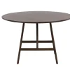 Fjôrd Eettafel Kaseidon Rond Donker Bruin