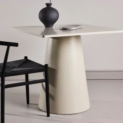Fjôrd Eettafel Lanzi MDF Beige 80x80cm