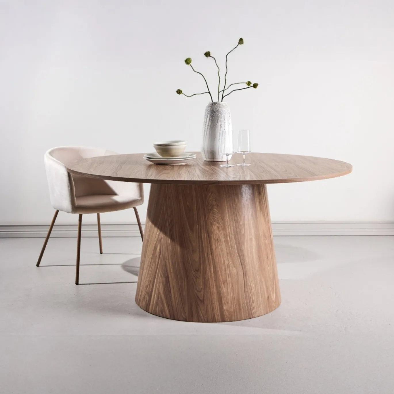 Fjôrd Eettafel Lanzo Rond Naturel ⌀150cm