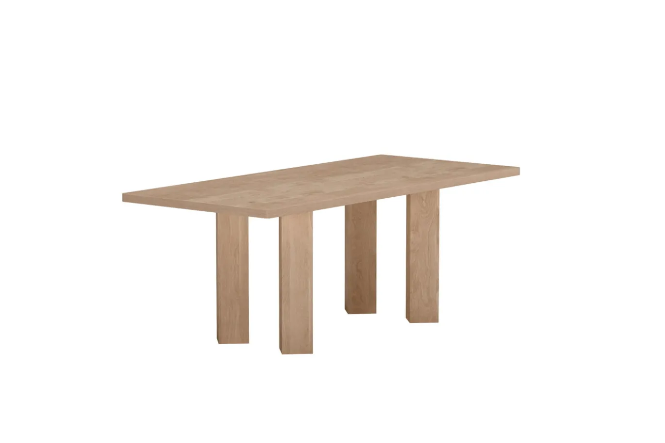 Fjôrd Eettafel Lillehammer MDF Naturel 200x90cm