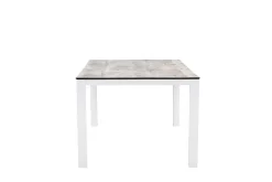 Fjôrd Eettafel Llama 205x100cm Wit Alu Grijs Hpl
