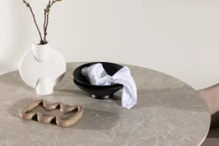 Fjôrd Eettafel Lycke Rond Ø110cm Beige Marmerlook