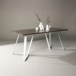 Fjôrd Eettafel Marina Eiken/Wit