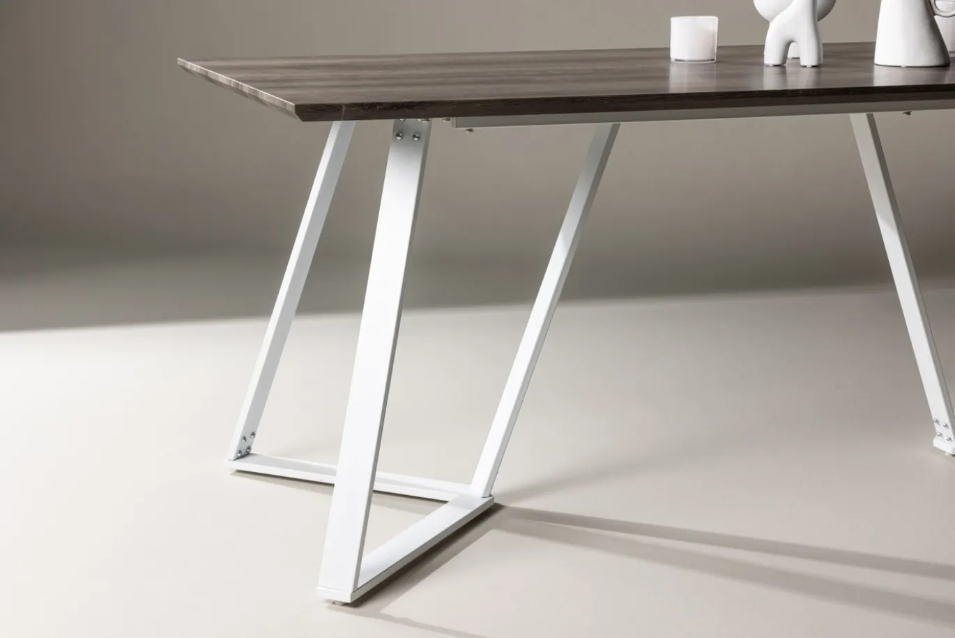 Fjôrd Eettafel Marina Eiken/Wit