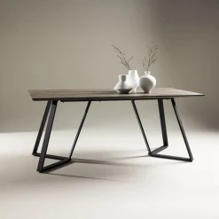 Fjôrd Eettafel Marina Eiken/Zwart