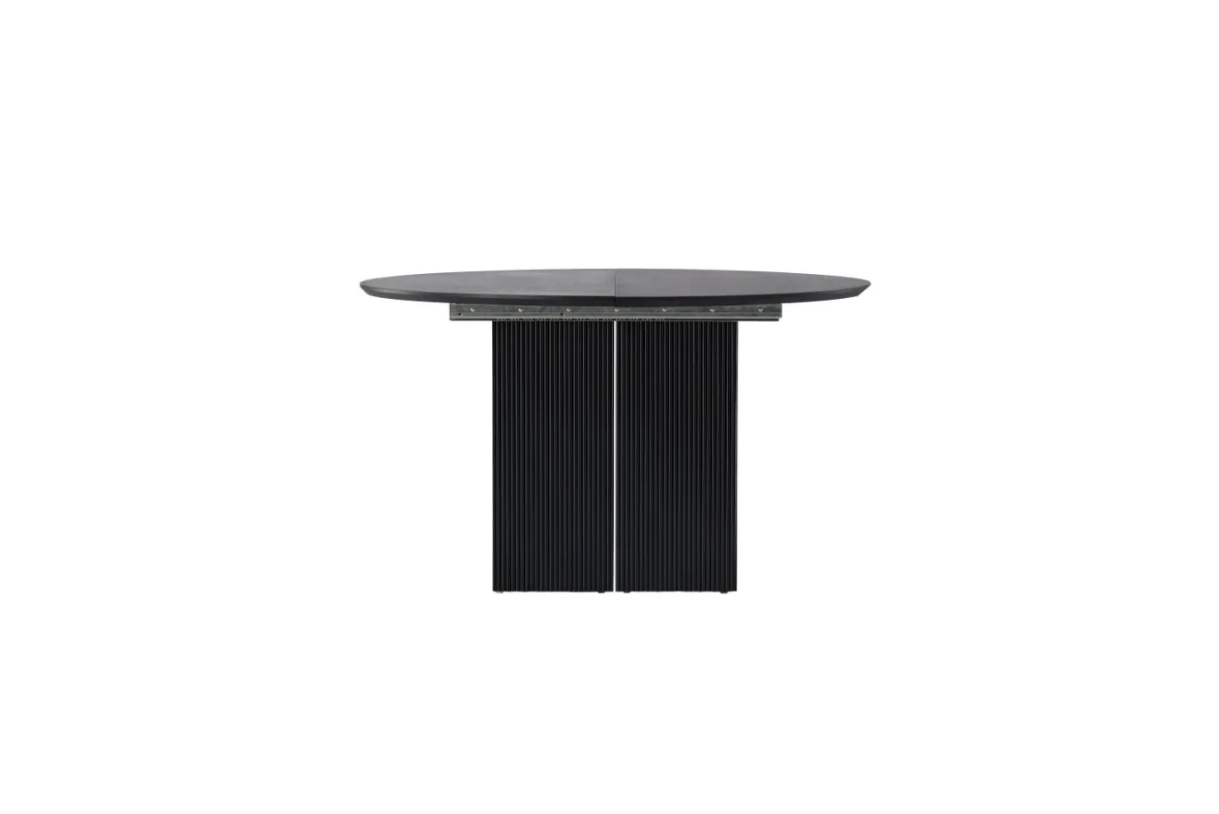 Fjôrd Eettafel Matilda Rond Extendable Ø130/180cm Zwart Mdf