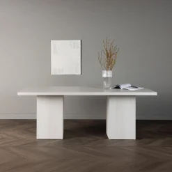 Fjôrd Eettafel Olga Whitewash 200cm