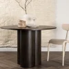 Fjôrd Eettafel Olivia Ø110cm Mokka Fineer