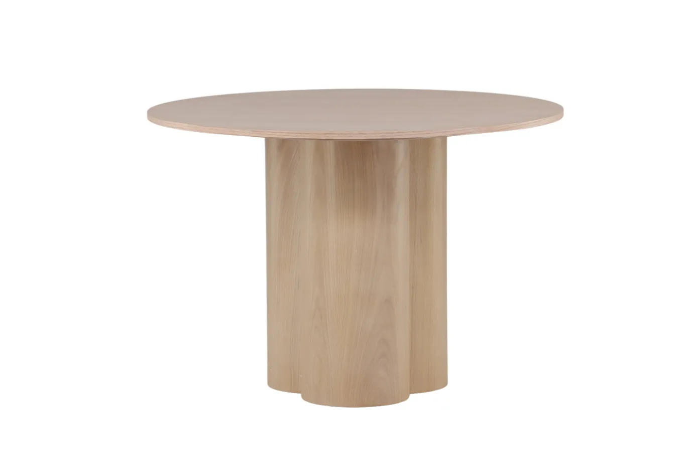 Fjôrd Eettafel Olivia Ø110cm Whitewash Fineer