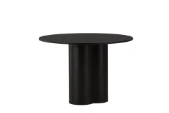 Fjôrd Eettafel Olivia Ø110cm Zwart Fineer