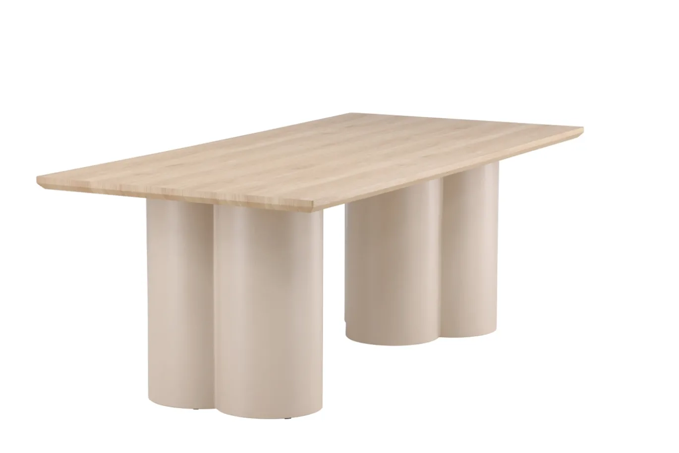 Fjôrd Eettafel Olivia MDF Whitewash 210x100cm
