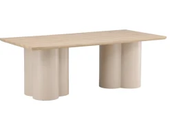 Fjôrd Eettafel Olivia MDF Whitewash 210x100cm
