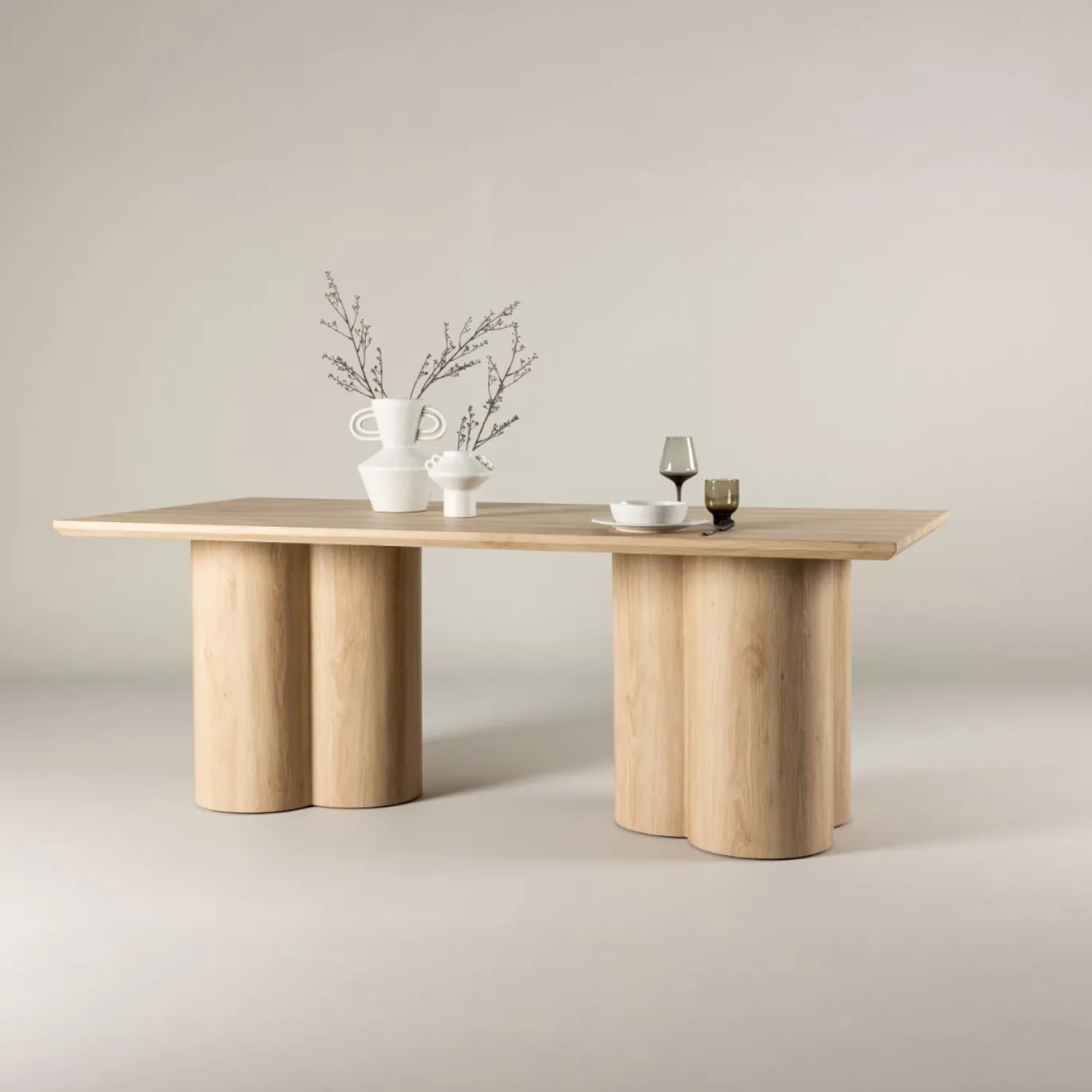 Fjôrd Eettafel Olivia Naturel 210cm